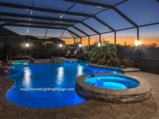 pool cage lighting venice
