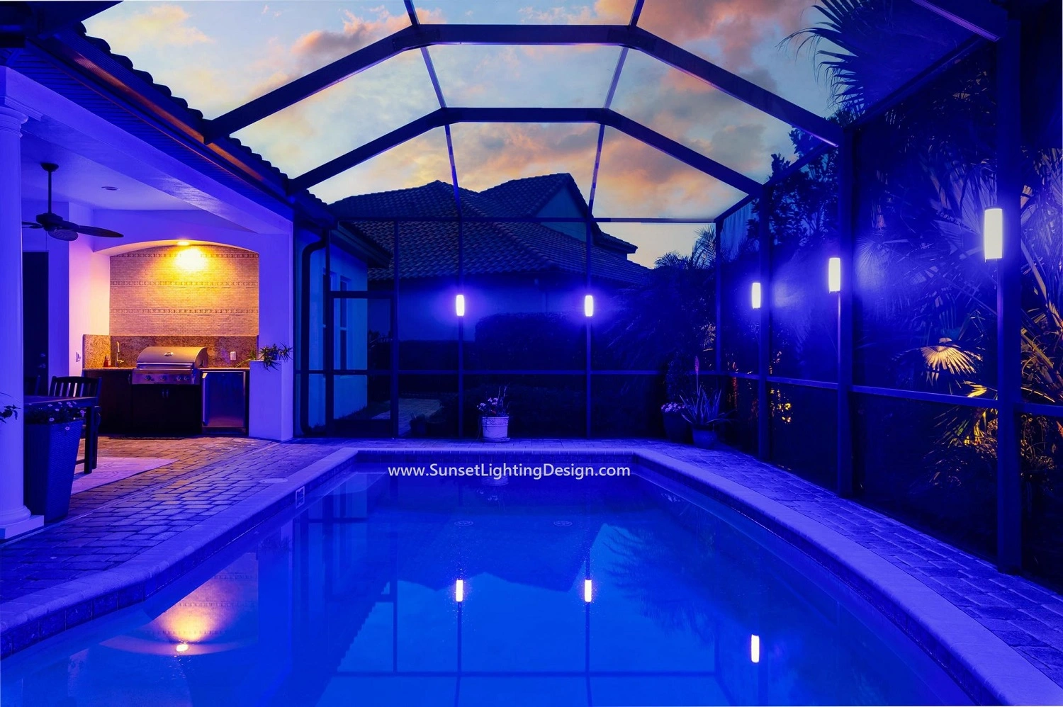 Pool Cage Lighting Cape Coral