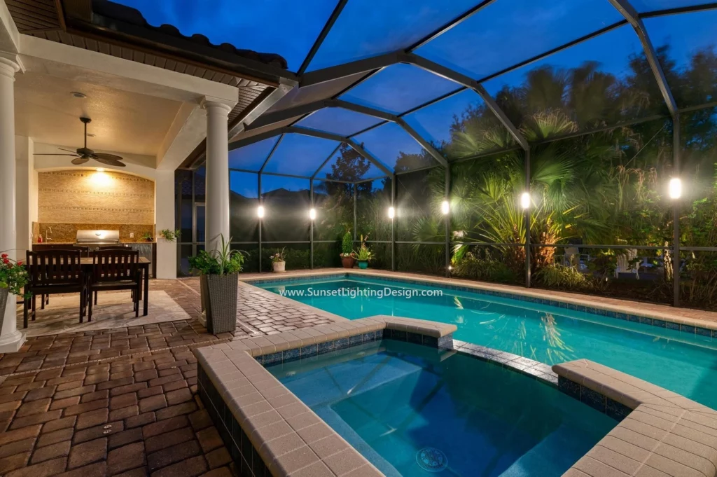 pool cage lighting Fort Myers