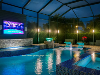 pool cage lighting lakewood ranch