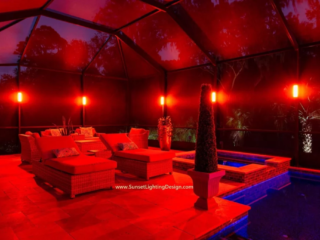 pool cage lighting sarasota